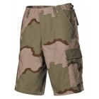Kalhoty krátké MFH BDU short 01502Z - poušť 3F