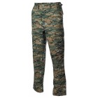 Kalhoty MFH BDU RIP/STOP 01334S - digital woodland