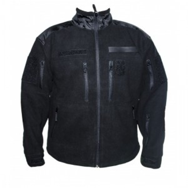 Bunda taktická GURKHA TACTICAL Bravo Polar Fleece - černá