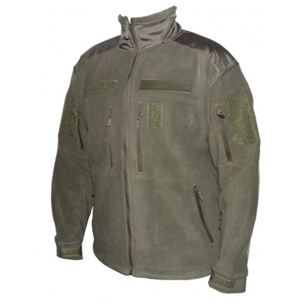 Bunda taktická GURKHA TACTICAL Bravo Polar Fleece - olivově zelená
