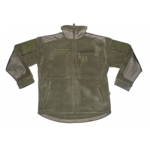 Bunda taktická GURKHA TACTICAL Bravo Polar Fleece - olivově zelená
