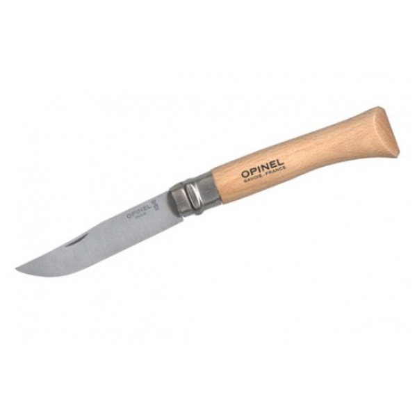 Nůž zavírací OPINEL N°06 INOX - buk