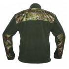 Mikina fleece OS SR se zipem - digital woodland