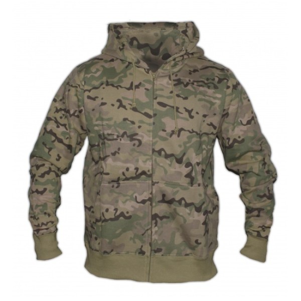 Mikina M-TRAMP s kapucí - multicam