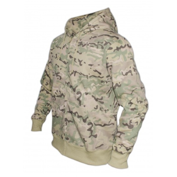 Mikina M-TRAMP s kapucí - multicam