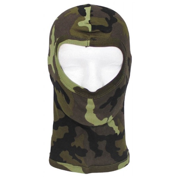 Kukla tenka bavlněná 1-otvorová MFH 10902J - CZ camo