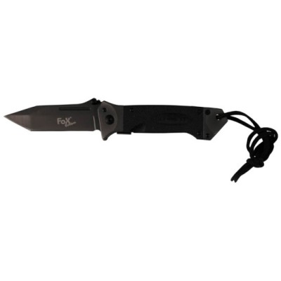 Nůž zavírací taktický MFH 45531A s rukojetí G10 - černý