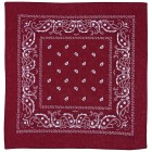 Šátek Bandana vzorovaný MFH 16403D - bordó