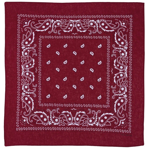Šátek Bandana vzorovaný MFH 16403D - bordó
