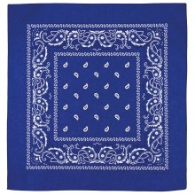 Šátek Bandana vzorovaný MFH 16403H - royal modrý