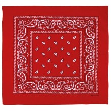 Šátek Bandana vzorovaný MFH 16403I - červený