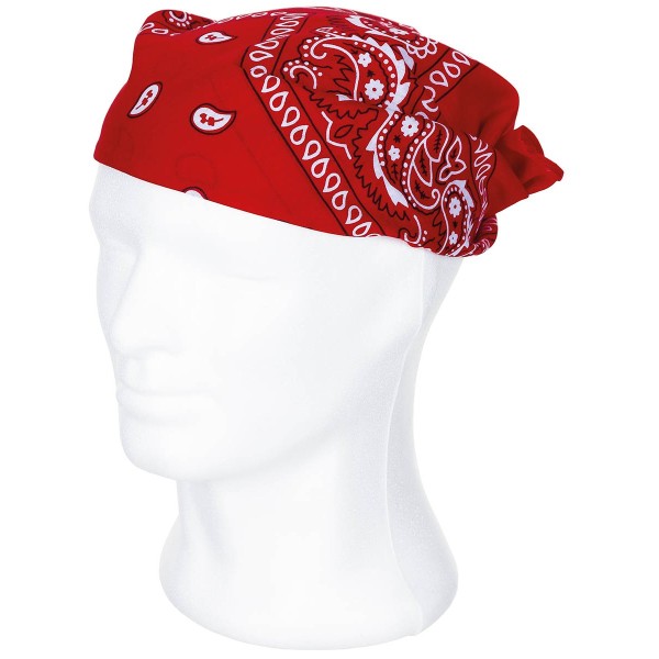 Šátek Bandana vzorovaný MFH 16403I - červený