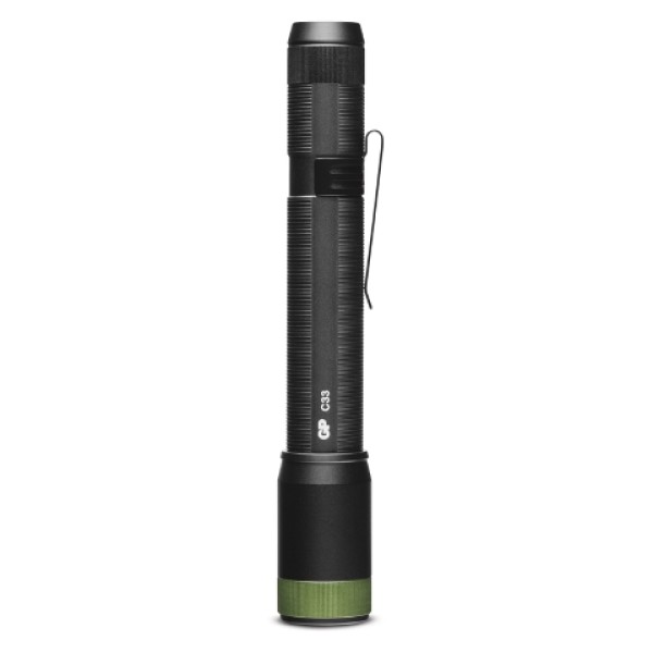 Svítilna ruční GP Discovery C33 LED LR6, P8504 - černá