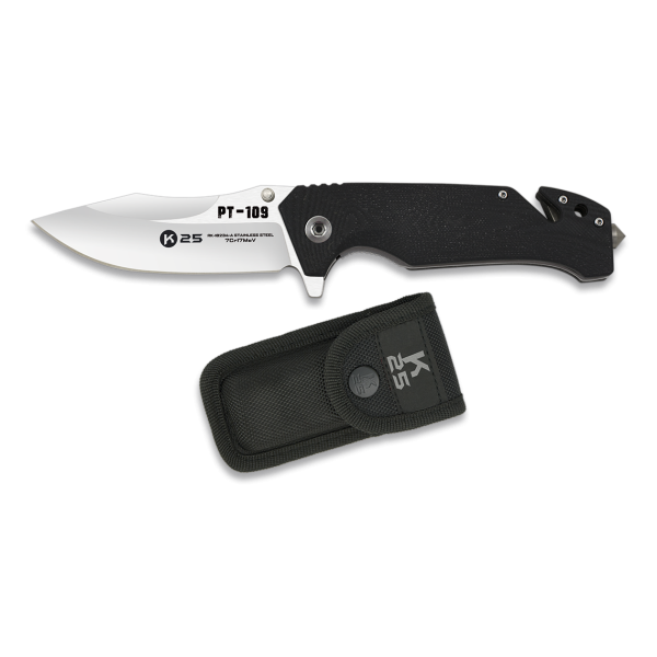 Nůž zavírací taktický K25 18234-A FOS - G10 PT-109
