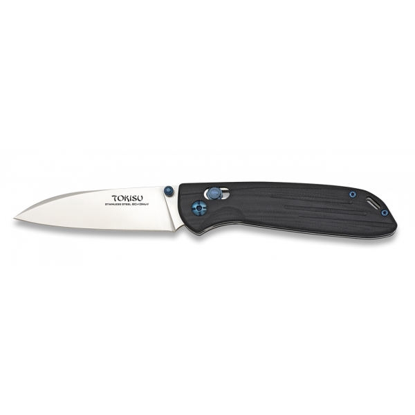 Nůž zavírací TOKISU MA18656 G10 Axis Lock - stříbrný
