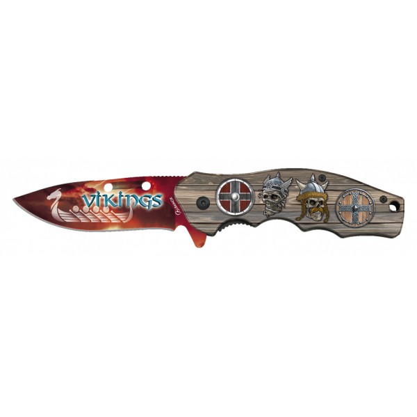 Nůž zavírací taktický ALBAINOX 18820 - Vikings 3D