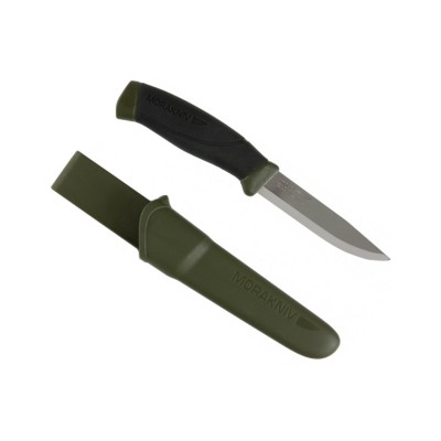 Nůž outdoorový s pevnou čepelí MORAKNIV ARMY Companion MG Stainless Steel - zelený
