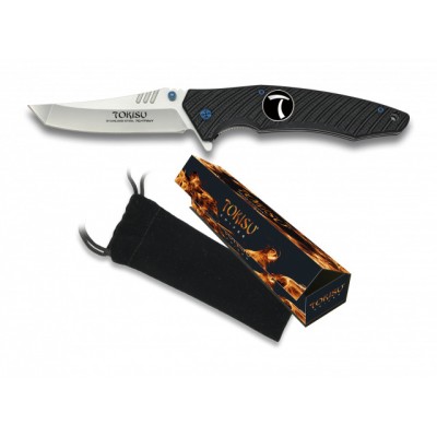 Nůž zavírací taktický TOKISU MA18322, 9,5cm - černý