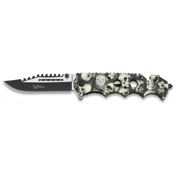 Nůž zavírací taktický ALBAINOX 19867-A - Calavera FOS