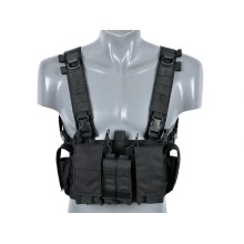 Nosič taktický hrudní 8FIELDS Patrol Chest Rig - černý