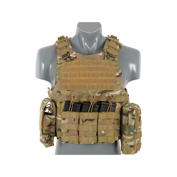 Vesta taktická 8FIELDS Lightweight AAV FSBE Assault Vest System V2 - multicam