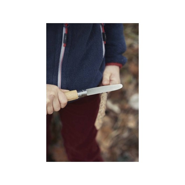 Nůž zavírací OPINEL No.07 VRI My First s pouzdrem - buk