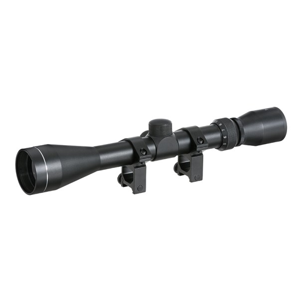 Puškohled PCS 3-9x40 s montáží 22mm - černý