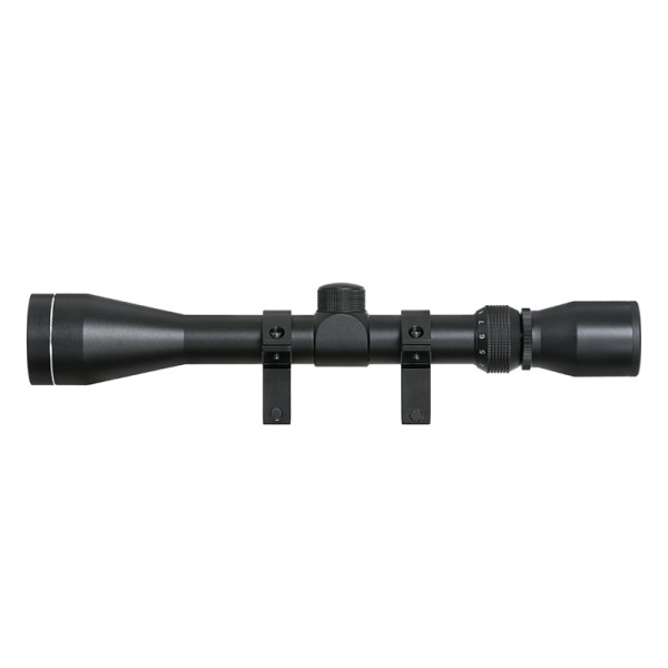 Puškohled PCS 3-9x40 s montáží 22mm - černý