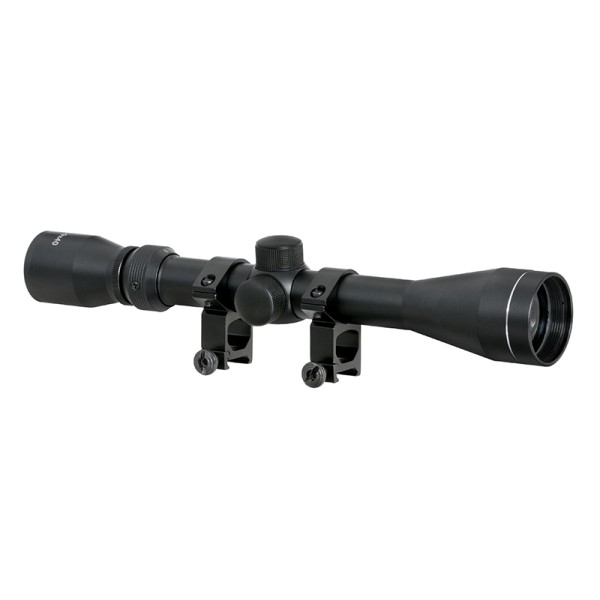 Puškohled PCS 3-9x40 s montáží 22mm - černý