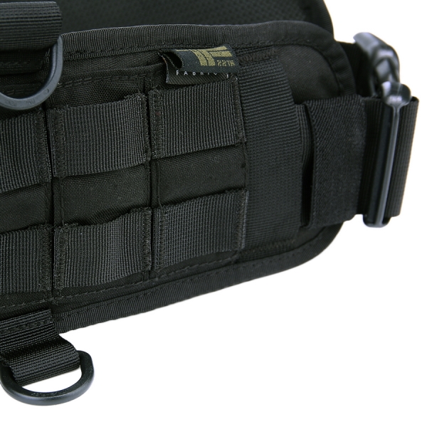 Pásek taktický TASK FORCE TF-2215 MOLLE Combat Belt - černý