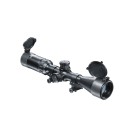 Puškohled WALTHER ZF 3-9x44 Sniper s montáží, MilDot-černý
