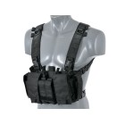 Nosič taktický hrudní 8FIELDS Patrol Chest Rig - černý