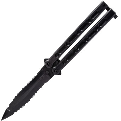 Nůž zavírací motýlek plastový COLD STEEL FGX Balisong - černý