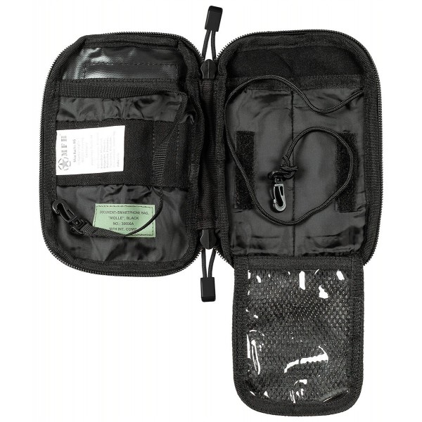 Pouzdro na doklady MOLLE MFH 30606A - černá
