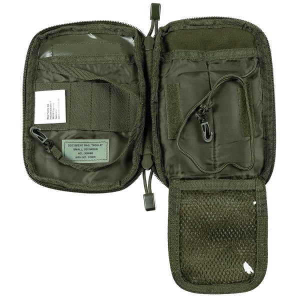 Pouzdro na doklady MOLLE MFH 30606B - olivová