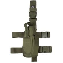 Pouzdro taktické stehenní variabilní MFH 30710B pravé - olivové