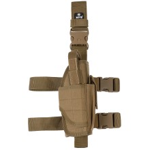 Pouzdro taktické stehenní variabilní MFH 30710R pravé - coyote