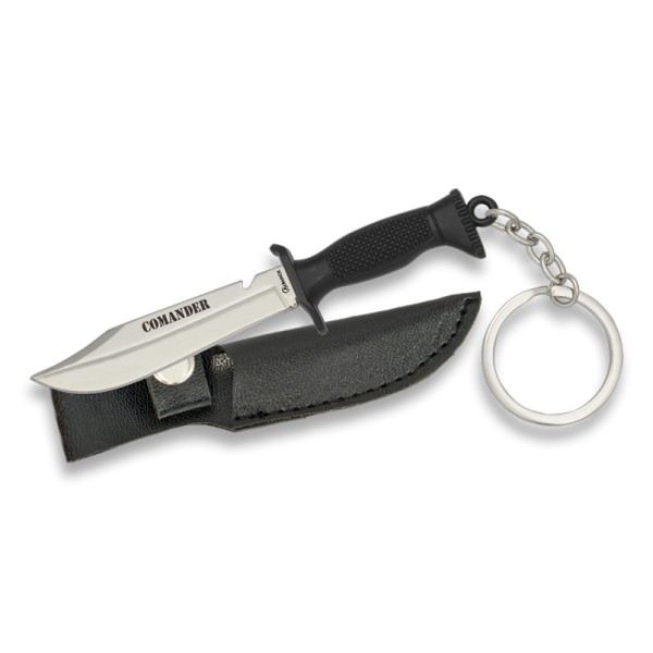 Přívěsek na klíče ALBAINOX MA 32369 nůž Commander Knife 5cm - černý