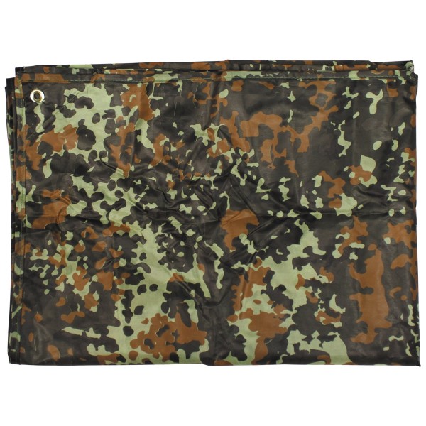 Plachta víceúčelová nepromokavá MFH 32421V 2x3m - BW flecktarn