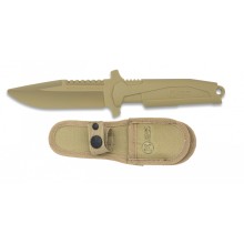Nůž cvičný tréninkový K25 32463 Contact Trainer s pouzdrem - tan
