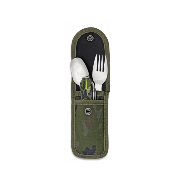 Příbor set kombinovaný 3-dílný ALBAINOX MA33044 - camo