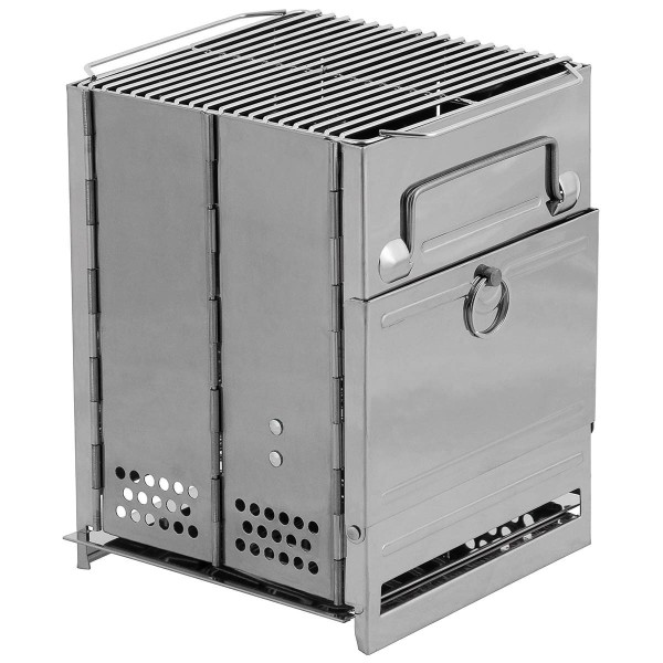 Vařič skládací s roštem MFH 33691B Rocket Stove small