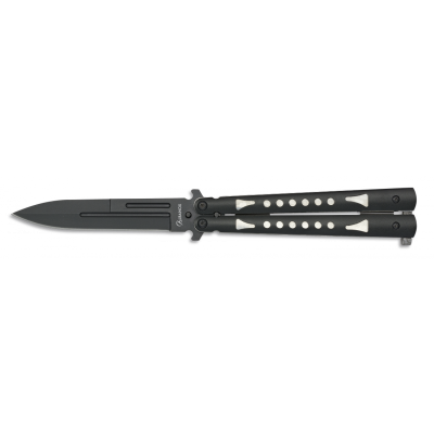 Nůž zavírací motýlek ALBAINOX 36237 - černý