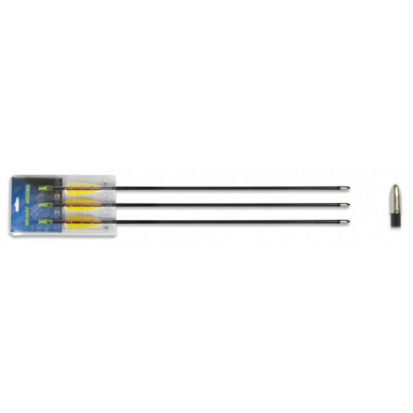 Šípy do luku ALBAINOX MA 37099 Set 3ks laminát - 28"