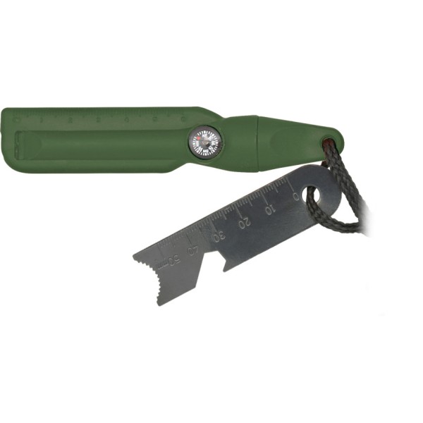 Křesadlo s kompasem ALBAINOX 39135-VE - zelené