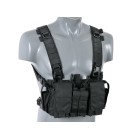 Nosič taktický hrudní 8FIELDS Patrol Chest Rig - černý