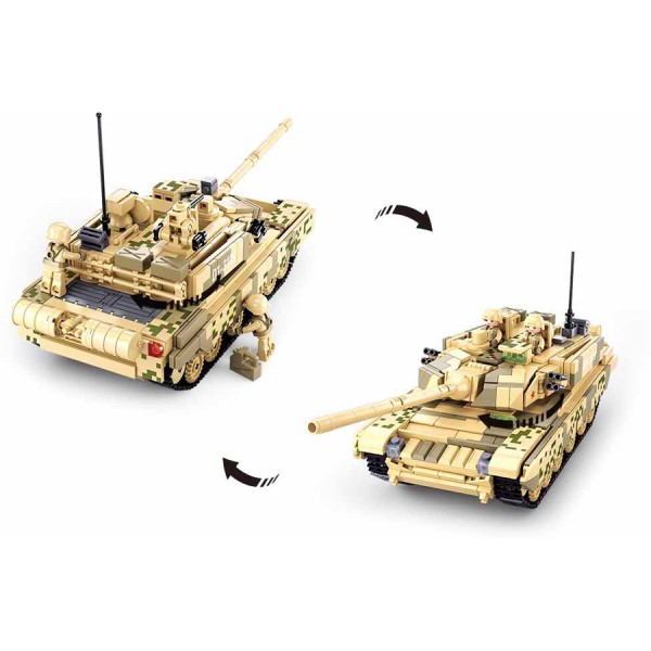 Stavebnice SLUBAN M38-413287 Tank