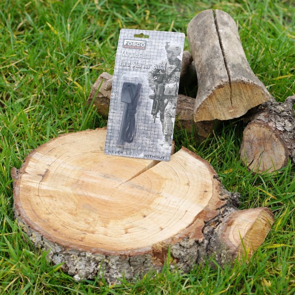 Křesadlo FOSCO Magnesium Fire Flint - černé