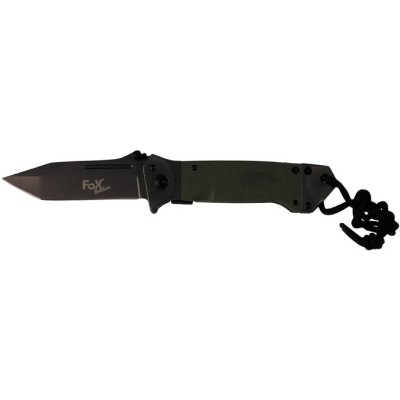 Nůž zavírací taktický MFH 45531B s rukojetí G10 - zelený
