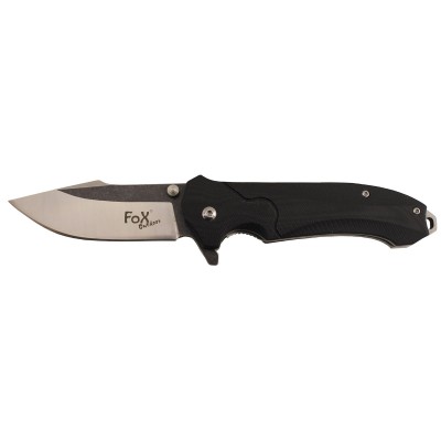 Nůž zavírací taktický MFH 45541A s rukojetí G10 - černý